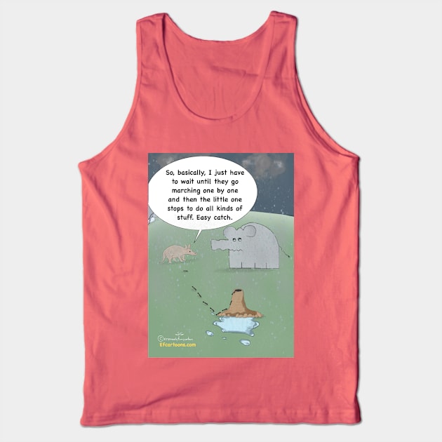 The Ants Go Marching Tank Top by Enormously Funny Cartoons
